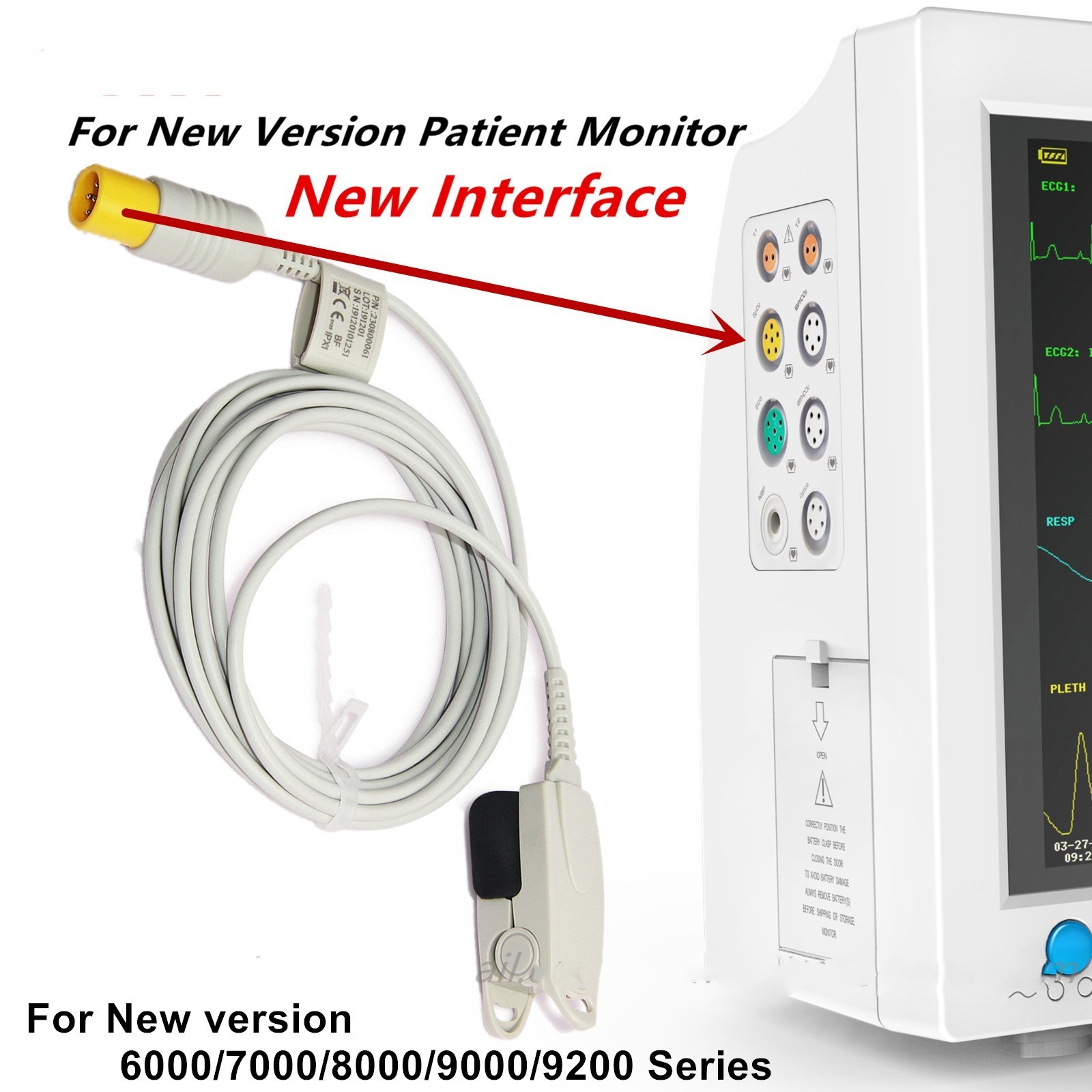6 Pin SPO2 probe Adult Child Infant Pulse Oximeter 3M Sensor For Patient Monitor