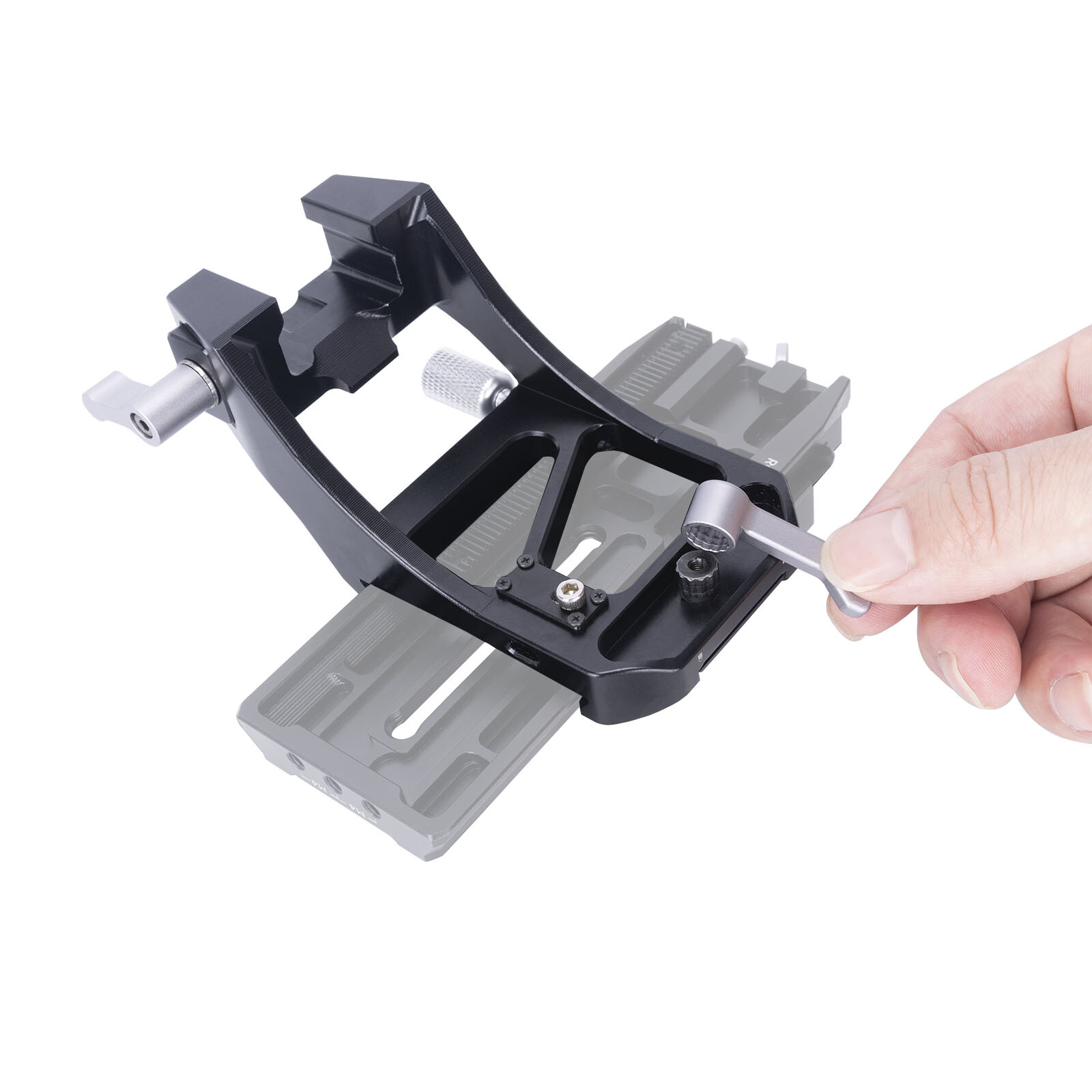 NICEYRIG Vertical Shooting Adaptor Accessory For DJI Ronin RS3 RS3 pro