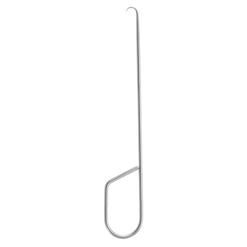 Mammaplasty Mastectomy Hook, 7.5", Sharp 1-Prong, 10mm