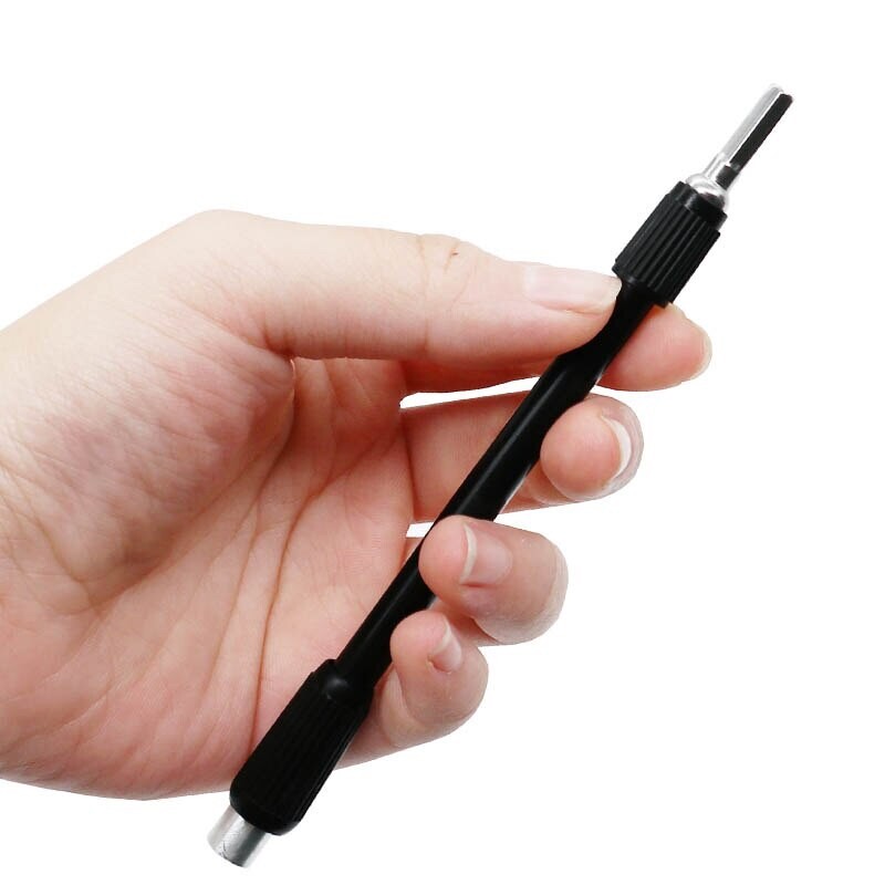 2X Extension Screwdriver Drill Bit Flexible Shaft Micro Bit Holder Hex System4mm