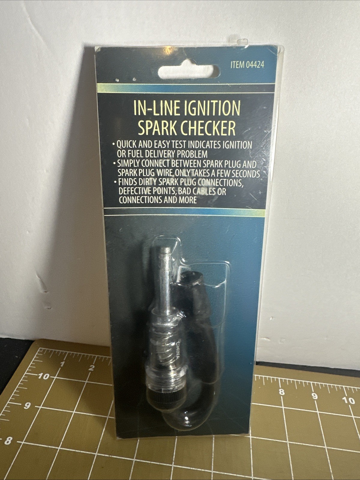 Harbor Freight 04424 In-Line Ignition Spark Checker Tester New Sealed