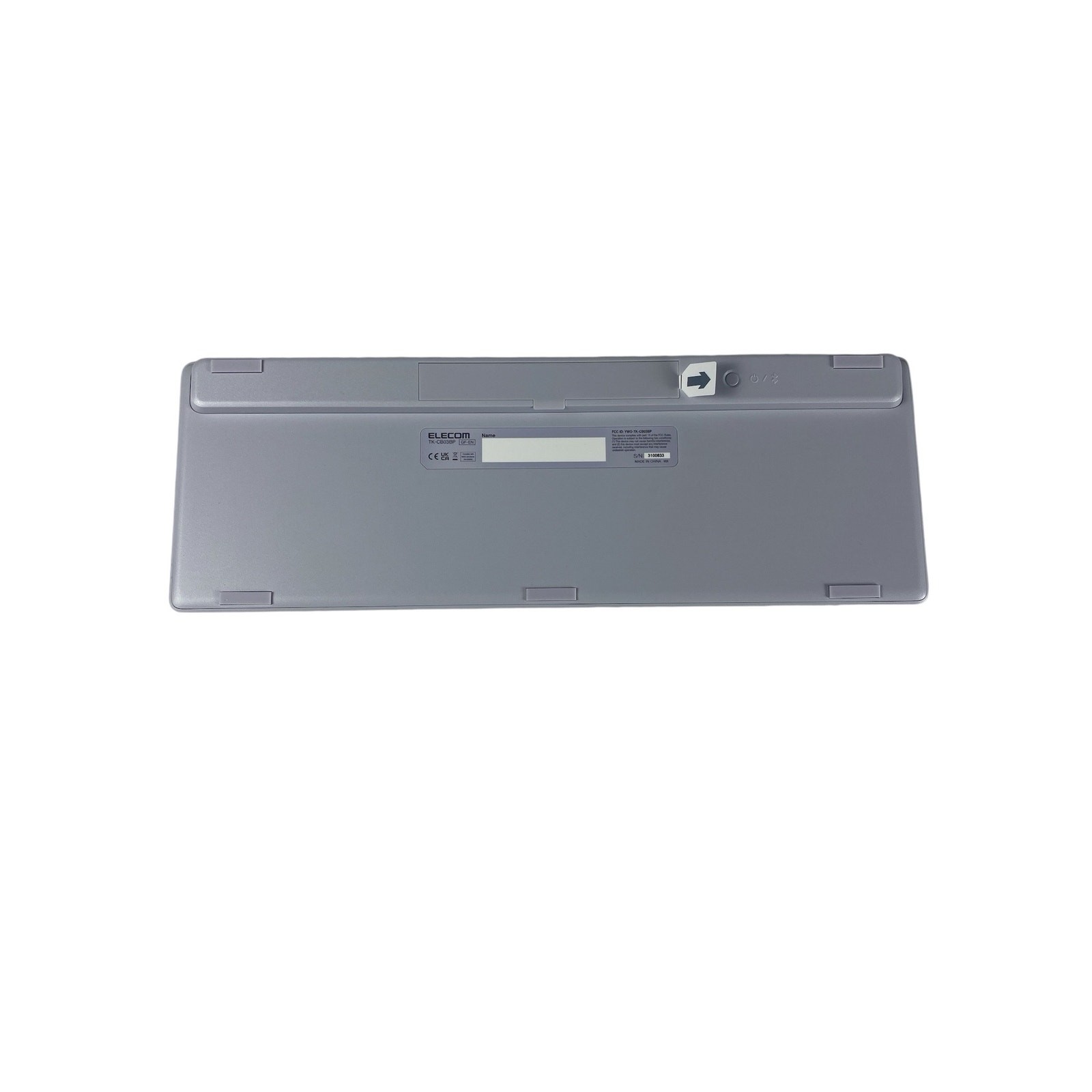 NIB Elcom wireless Bluetooth Key Board for Chromebook Gray