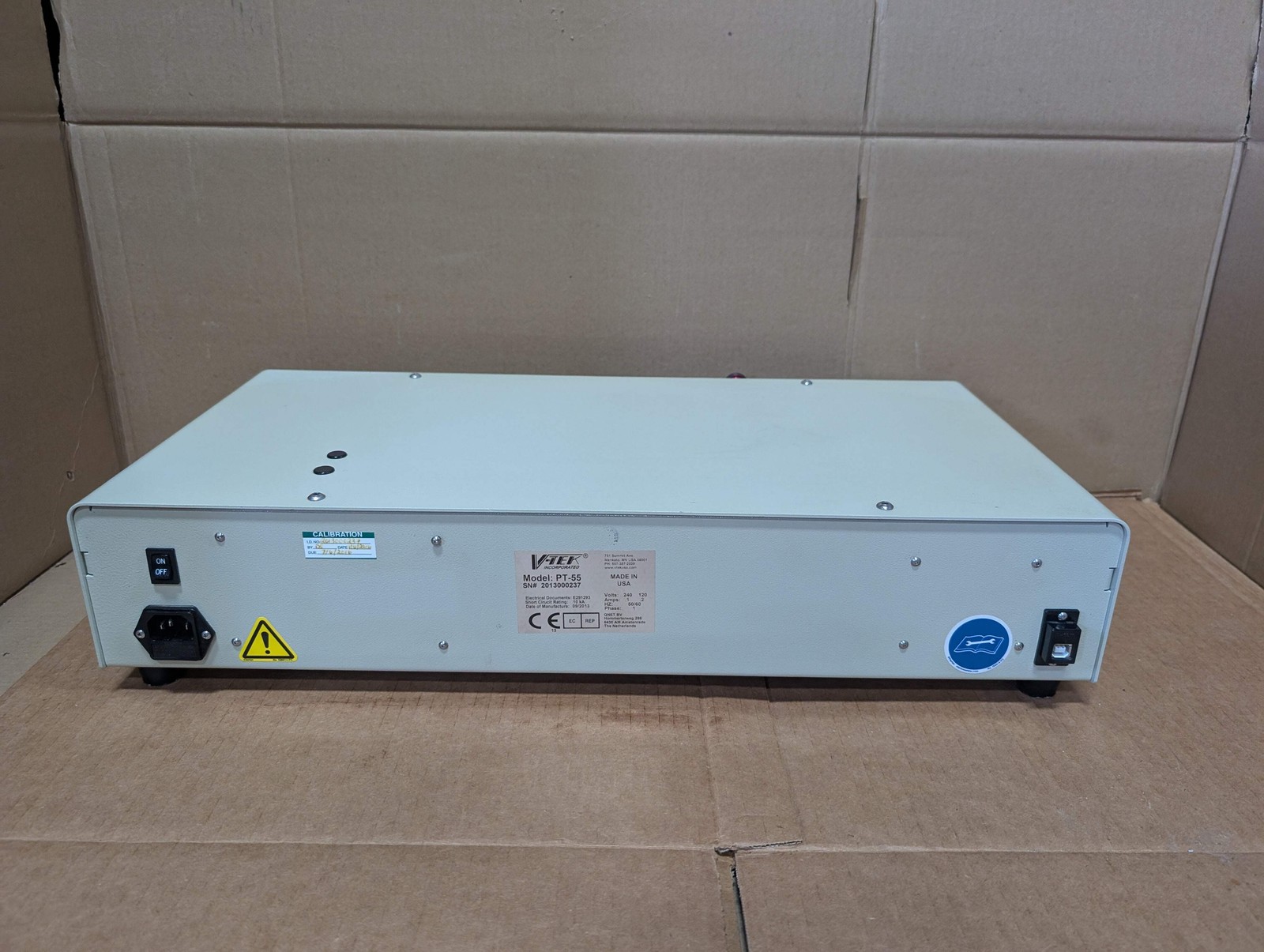 2013 V-Tek PT-55 Peel Force Tester Used