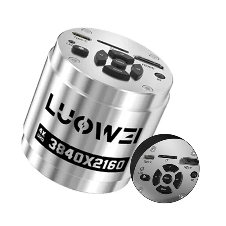 LUOWEI LW-GK40 UHD 4K Microscope Camera with 5X Digital Zoom / Custom Storage,