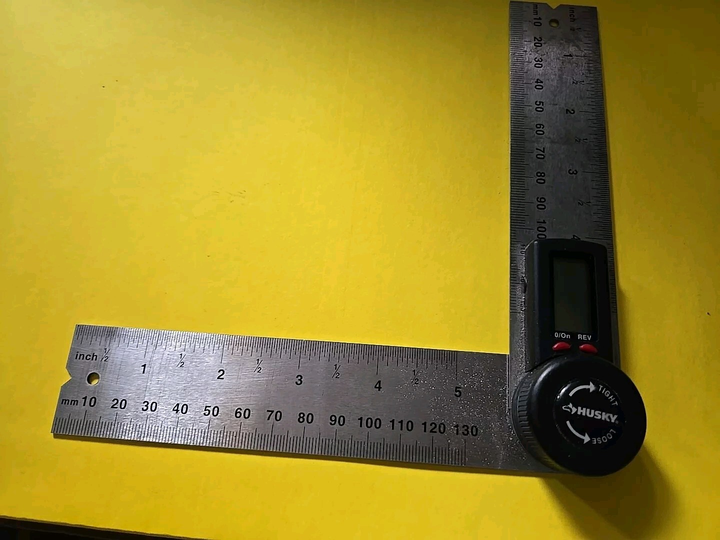 Husky Digital Angle Finder 5 in Large Easy-to-Read Display Standard and Metric