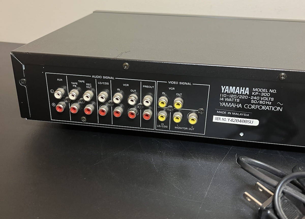 Yamaha KP-300 Digital Karaoke Processor – Tested & Working