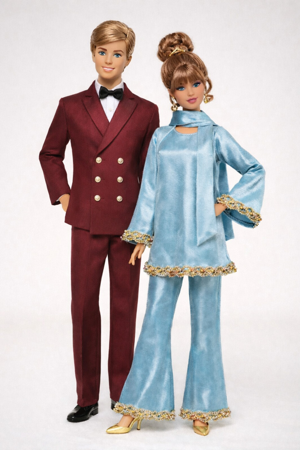 BARBIE KEN Doll Sewing Pattern Simplicity 9054 Outfits Alan Andy