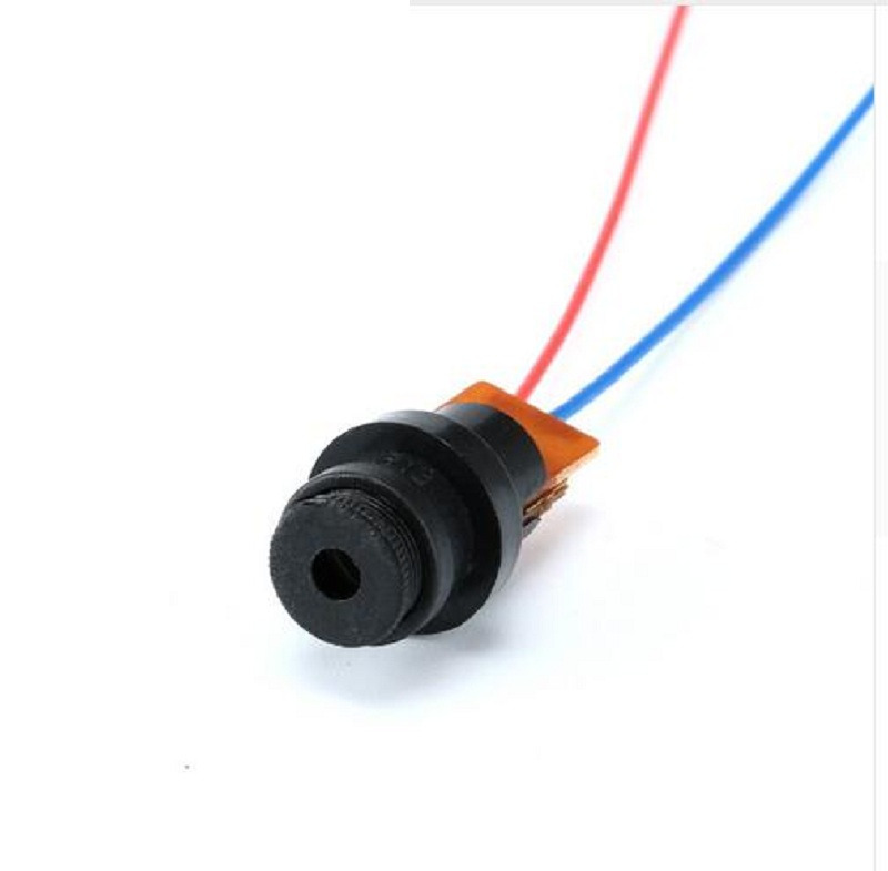 100pcs 4.5V Laser Head Module Laser Dot Diode Red Plastic Gyro Module