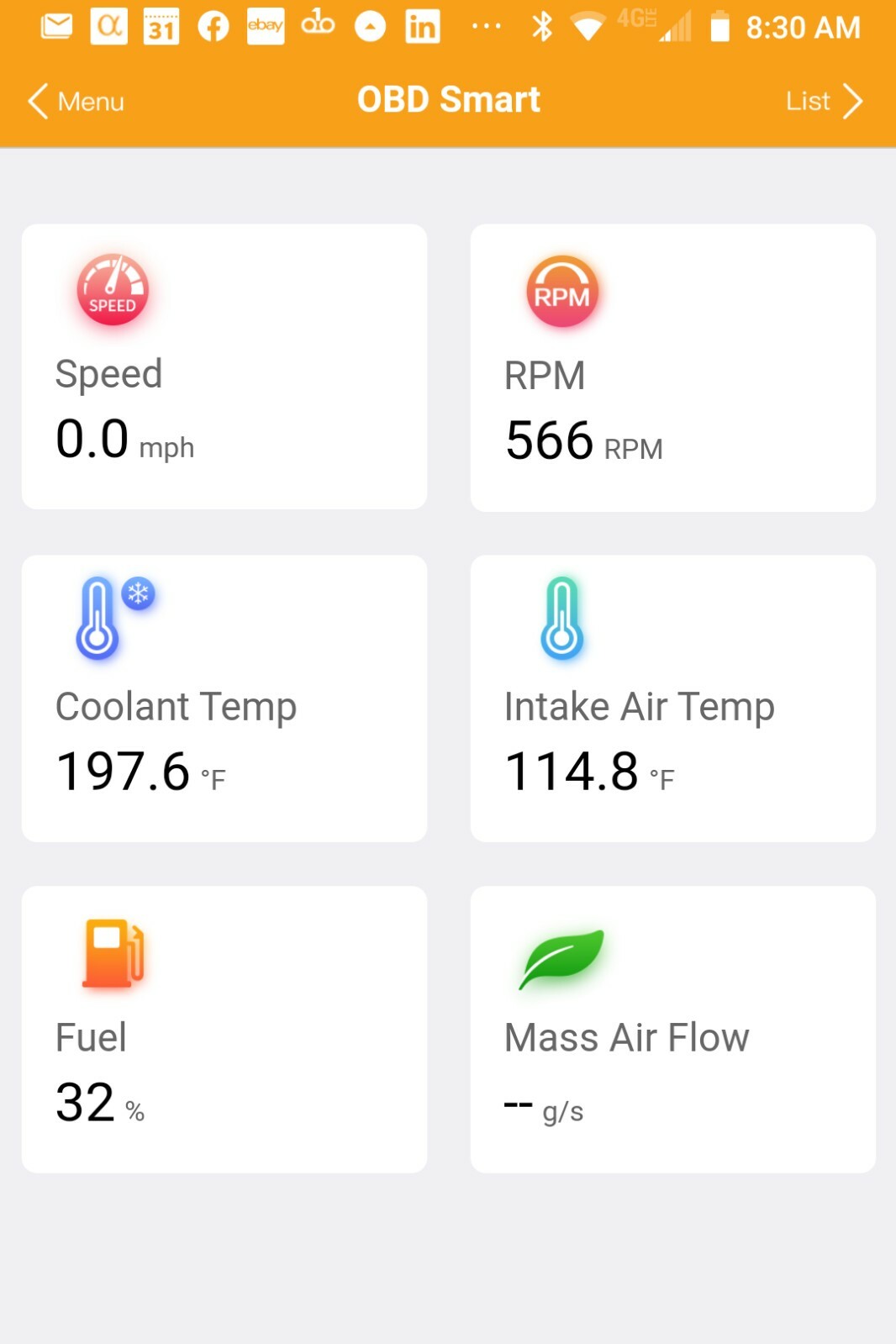 OBD II Smart GPS Tracker with one year subscription