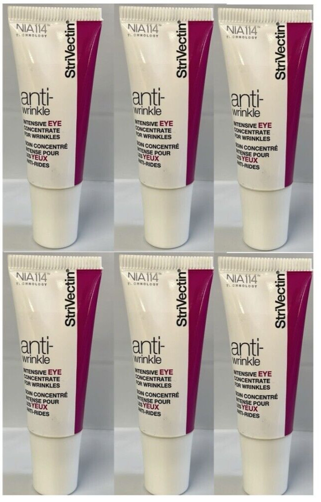 6x StriVectin  Intensive Eye Concentrate For Wrinkles 7ml/ 0.25 oz each