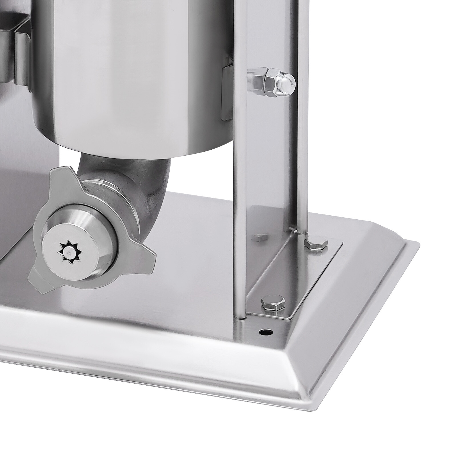 5L Commercial Manual Churro Maker Machine +4 Nozzles Fit Restaurant Home