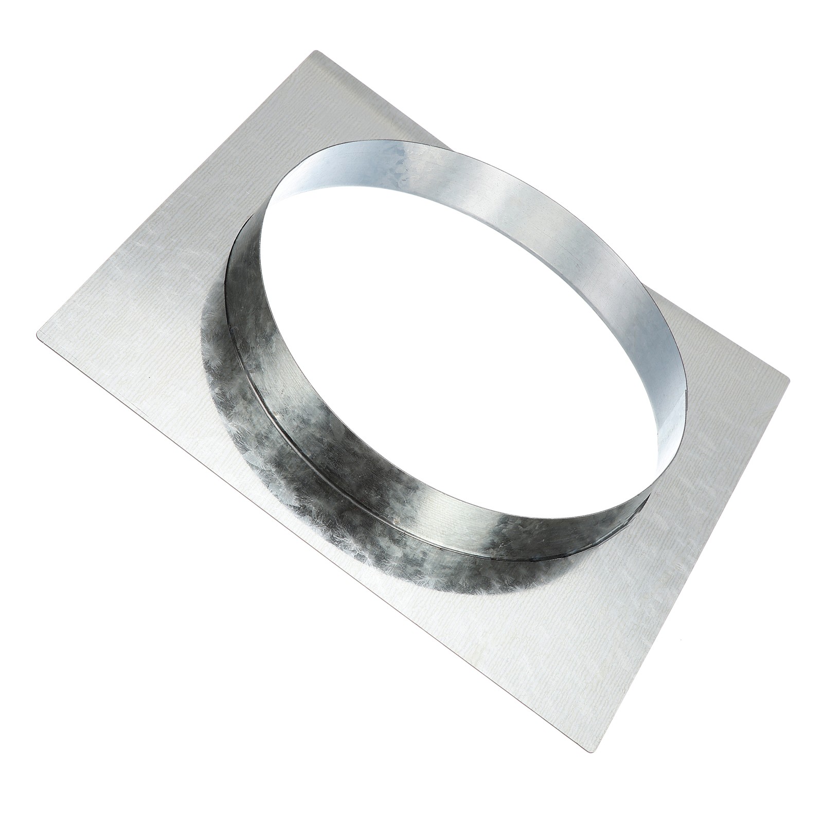 Galvanized Steel 8 Inch Duct Connector Flange | Dryer Vent Adapter