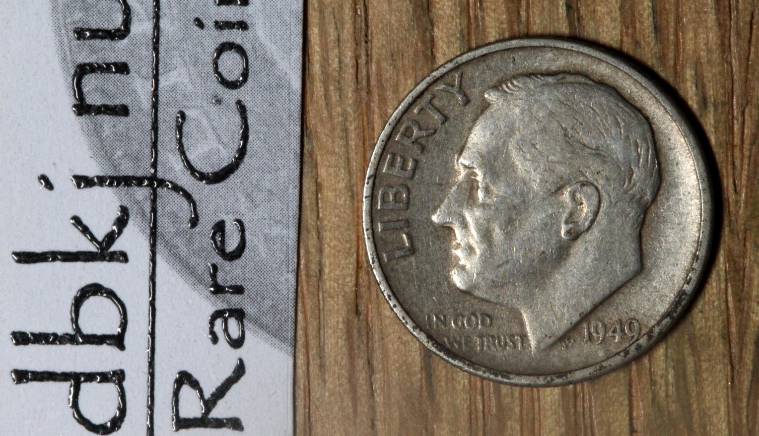 1949 S Roosevelt Dime 10¢ - Circulated