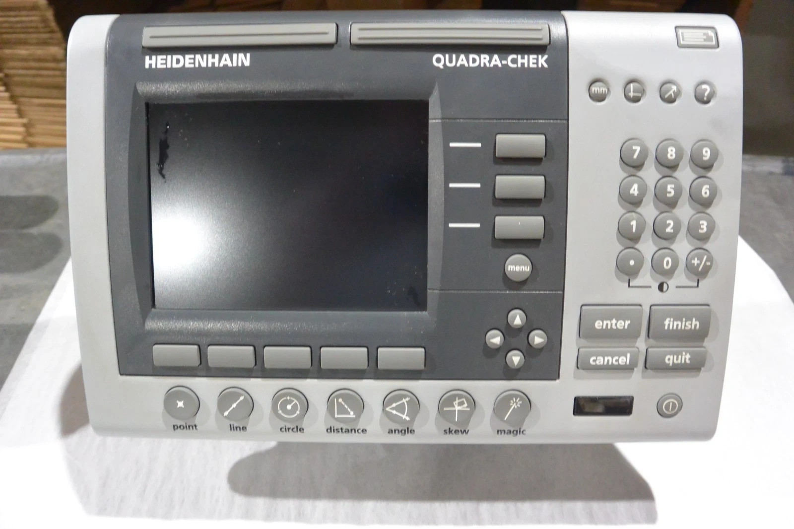 Brand New Quadra-Check, QC-200 Digital Readout w/ Edge - Heidenhain