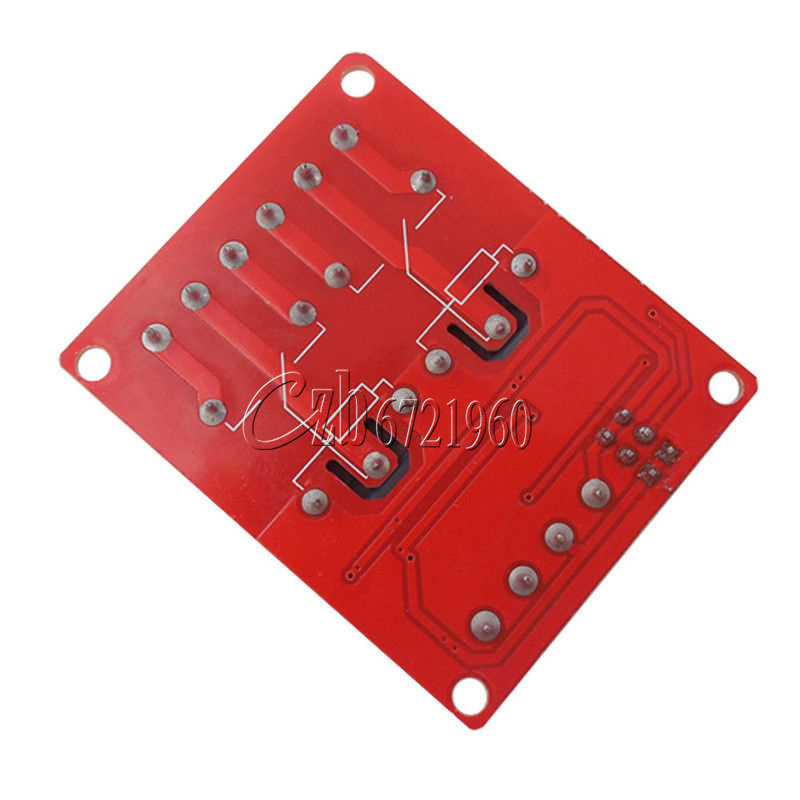 12V 2 Channel Relay Module With Optocoupler Support High Low Level Trigger