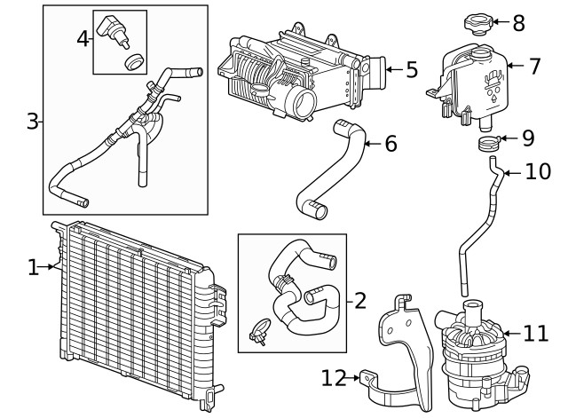 Genuine GM Engine Coolant Temperature Sensor 55497116