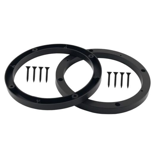 6.5 Speaker Spacer for Enhanced Audio,No-Drill Speaker Adapter 6.5 Inch 2PCS