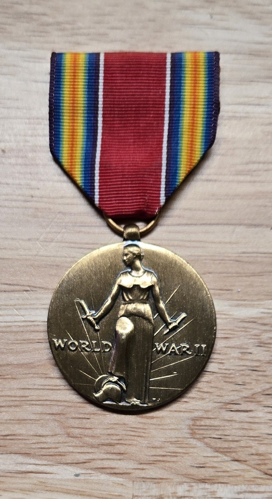 WWII Victory Medal - Freedom From Fear & Want, Speech & Religion