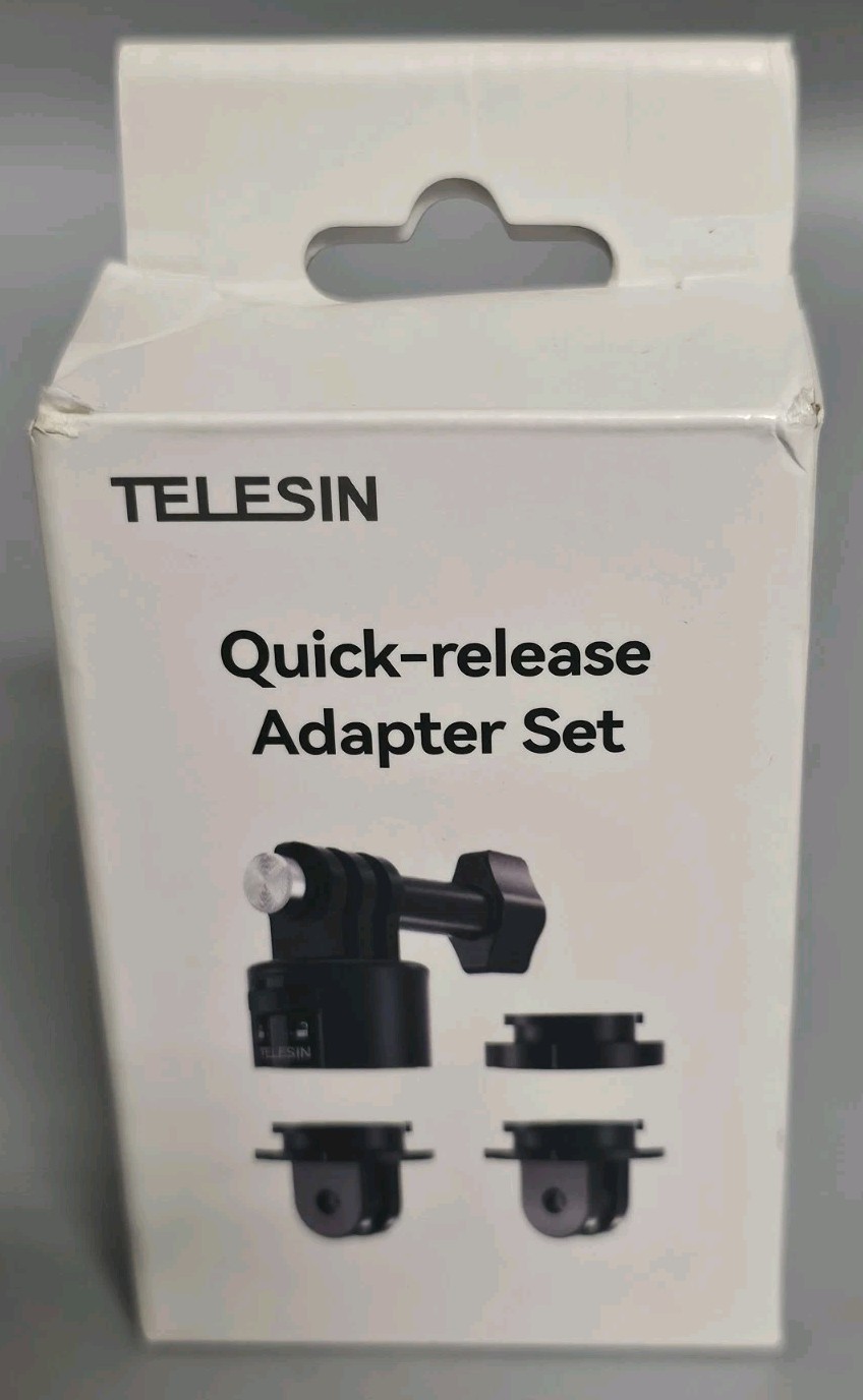Telesin Quick Release Adaptor set CQM-001 New In Box SHIPSFREE