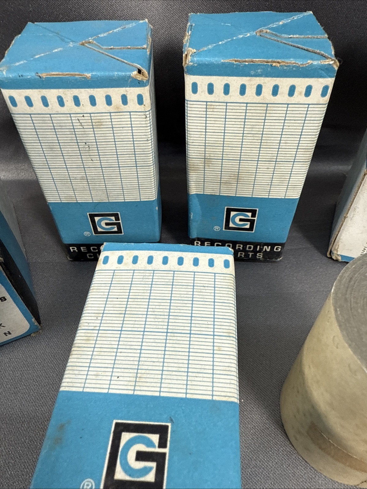 Graphic Controls Corporation Recording Charts 2895 S Style N Lot Of 6