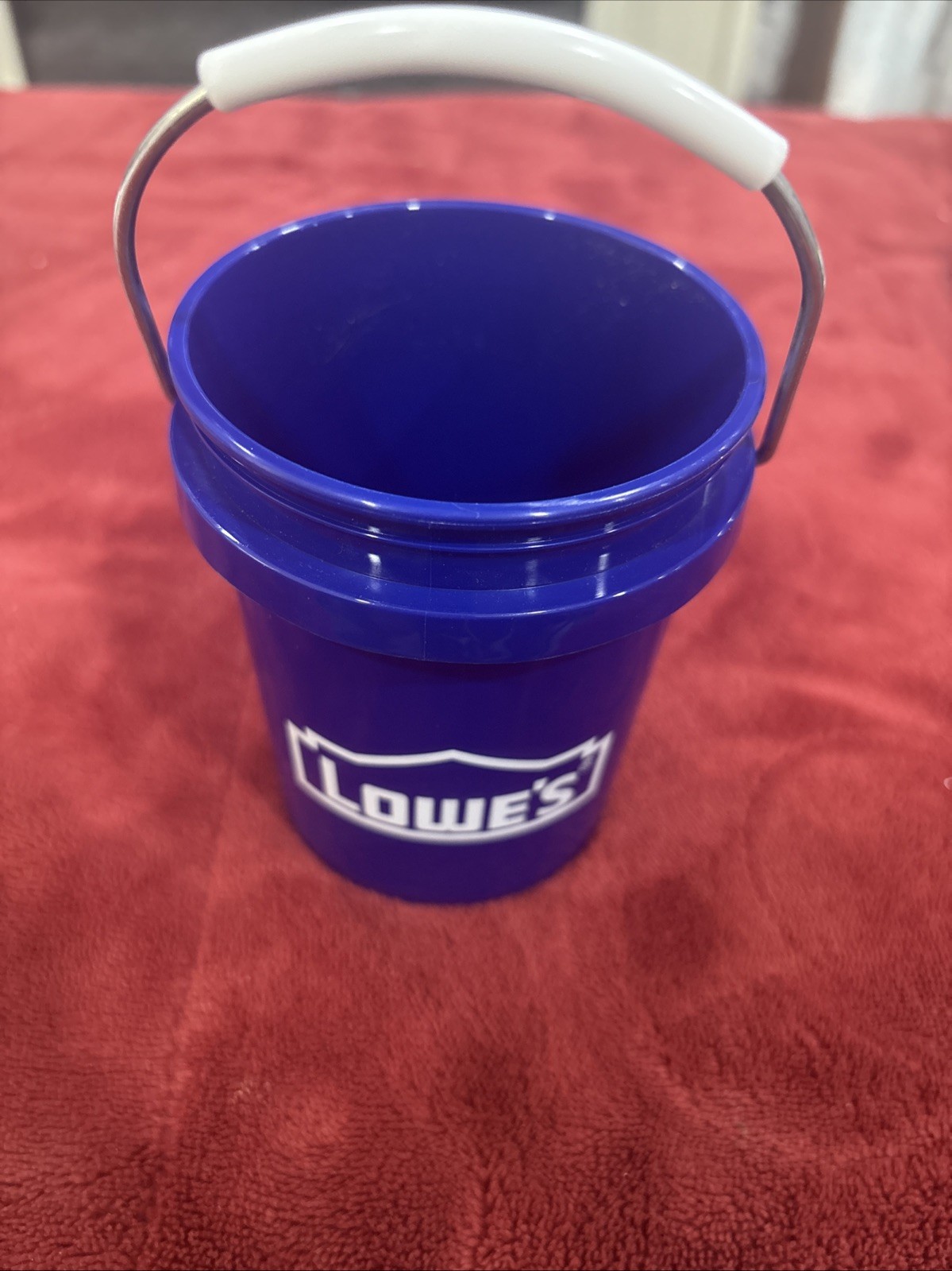 Lowe's Blue Mini Bucket Awesome Find