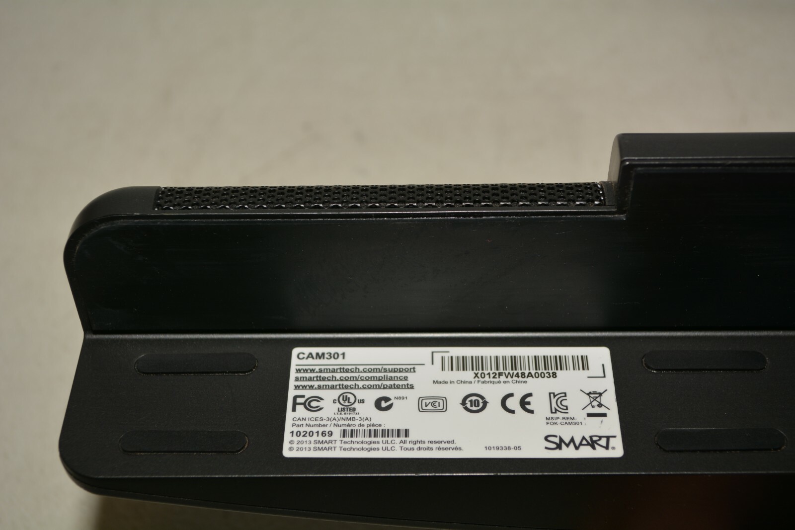 Lot 2x Smart Technologies CAM301 Cameras