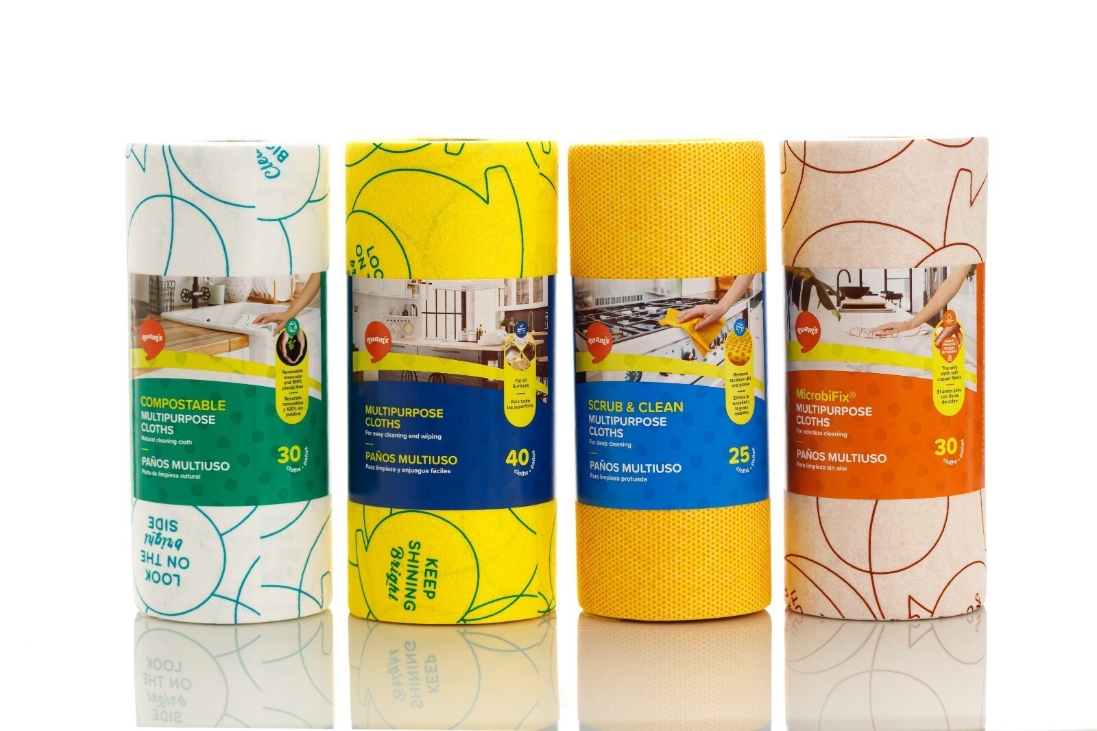Multipurpose Cloth By Noam 4 Kinds Pack of 2