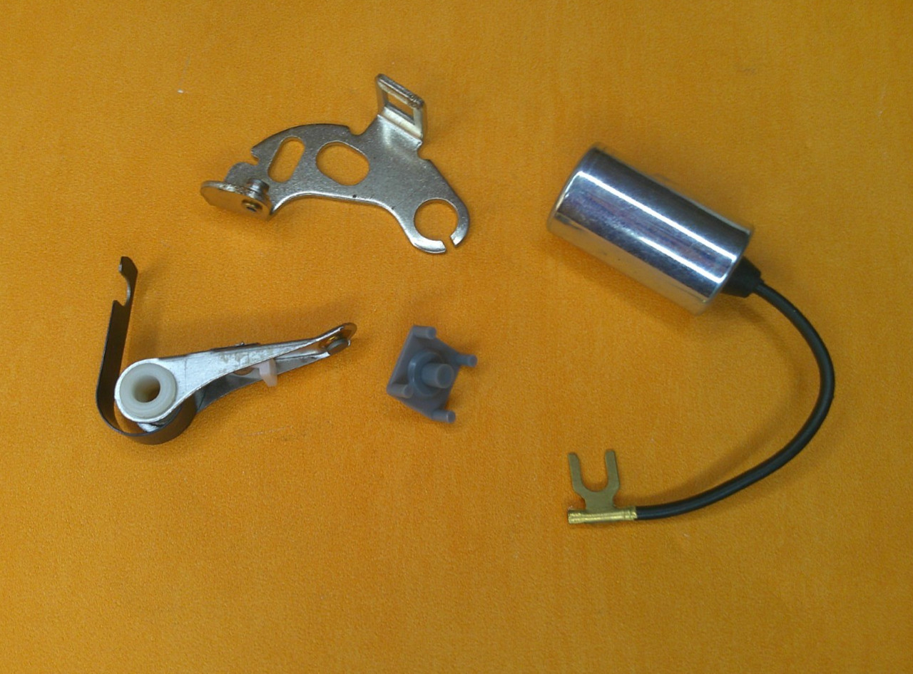 VAUXHALL CRESTA PA PB PC (1960-1972) Delco type IGNITION CONTACT SET + CONDENSER
