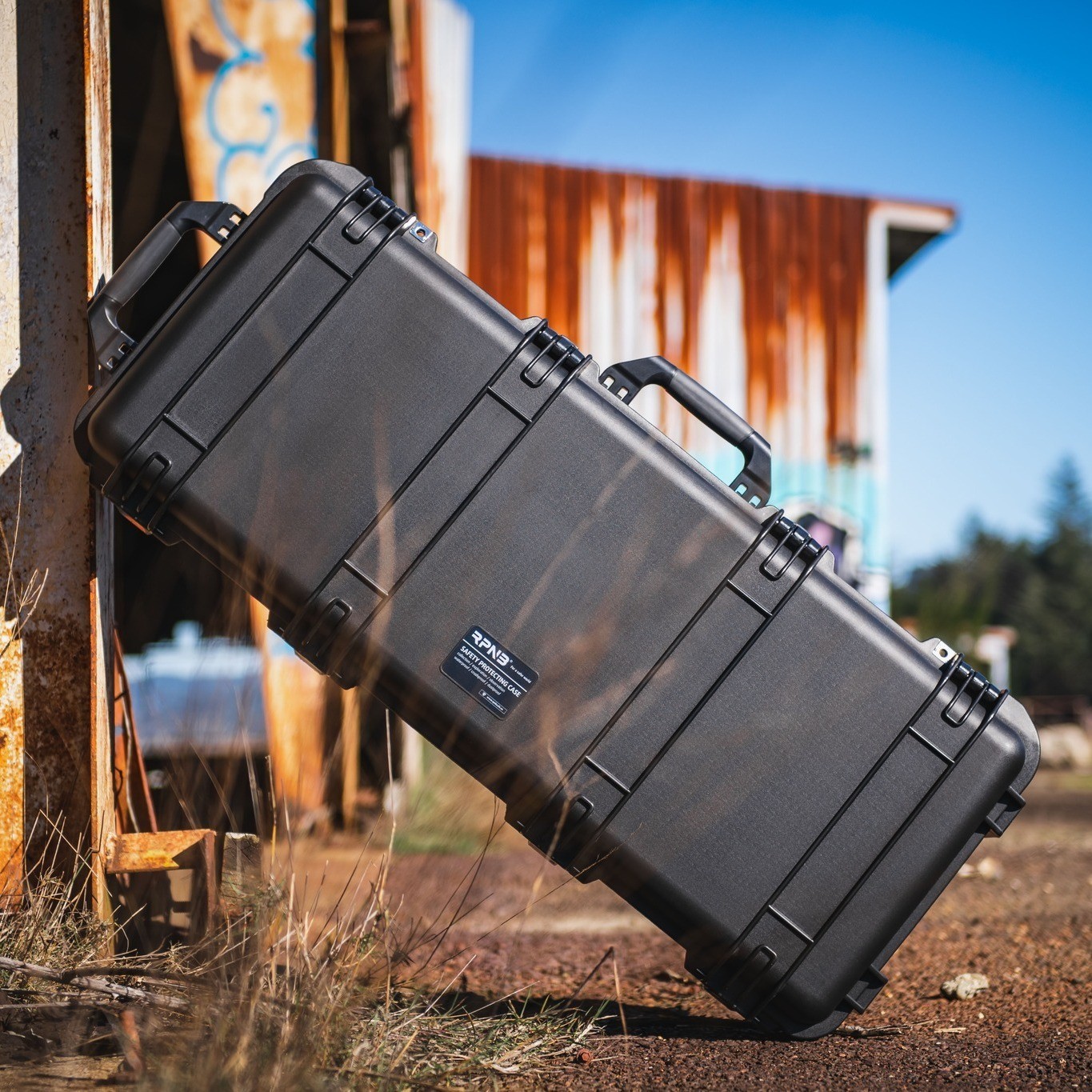 RPNB Tactical Rifle Case 🎁 , All Weather Hard 53.35" Gun Case with Wheels