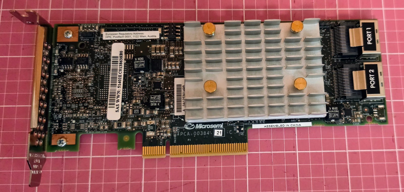HPE 804394-B21 Smart Array E208i-P SR Gen10 12G SAS Raid Controller Low Bracket
