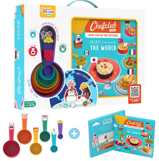 CHEFCLUB KIDS ~ KIDS PACK ~ COOKING ~ RECIPES FROM AROUND THE WORLD ~ ASSORTED