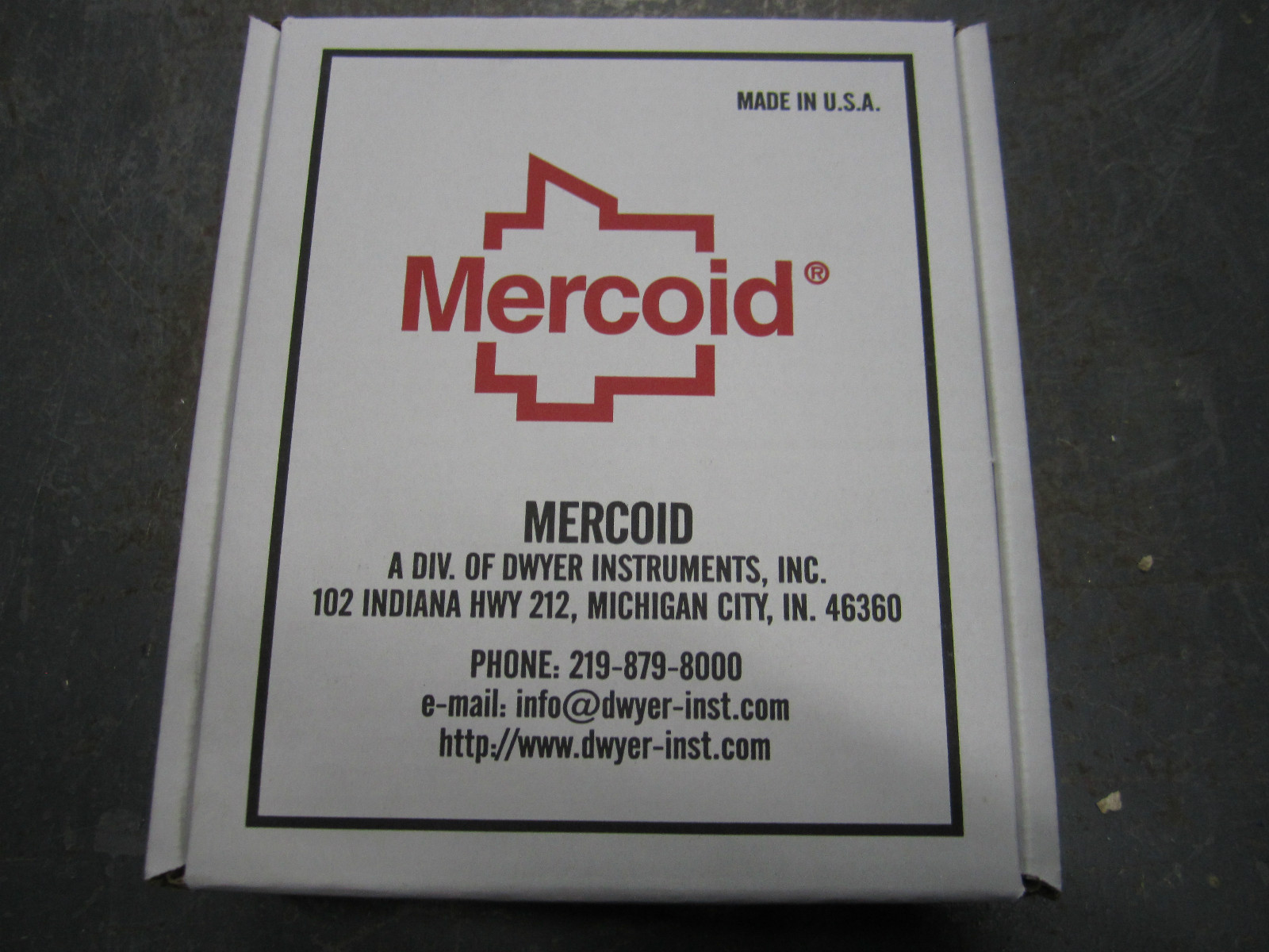 DWYER MERCOID 5-1441-W / W ENCLOSURE