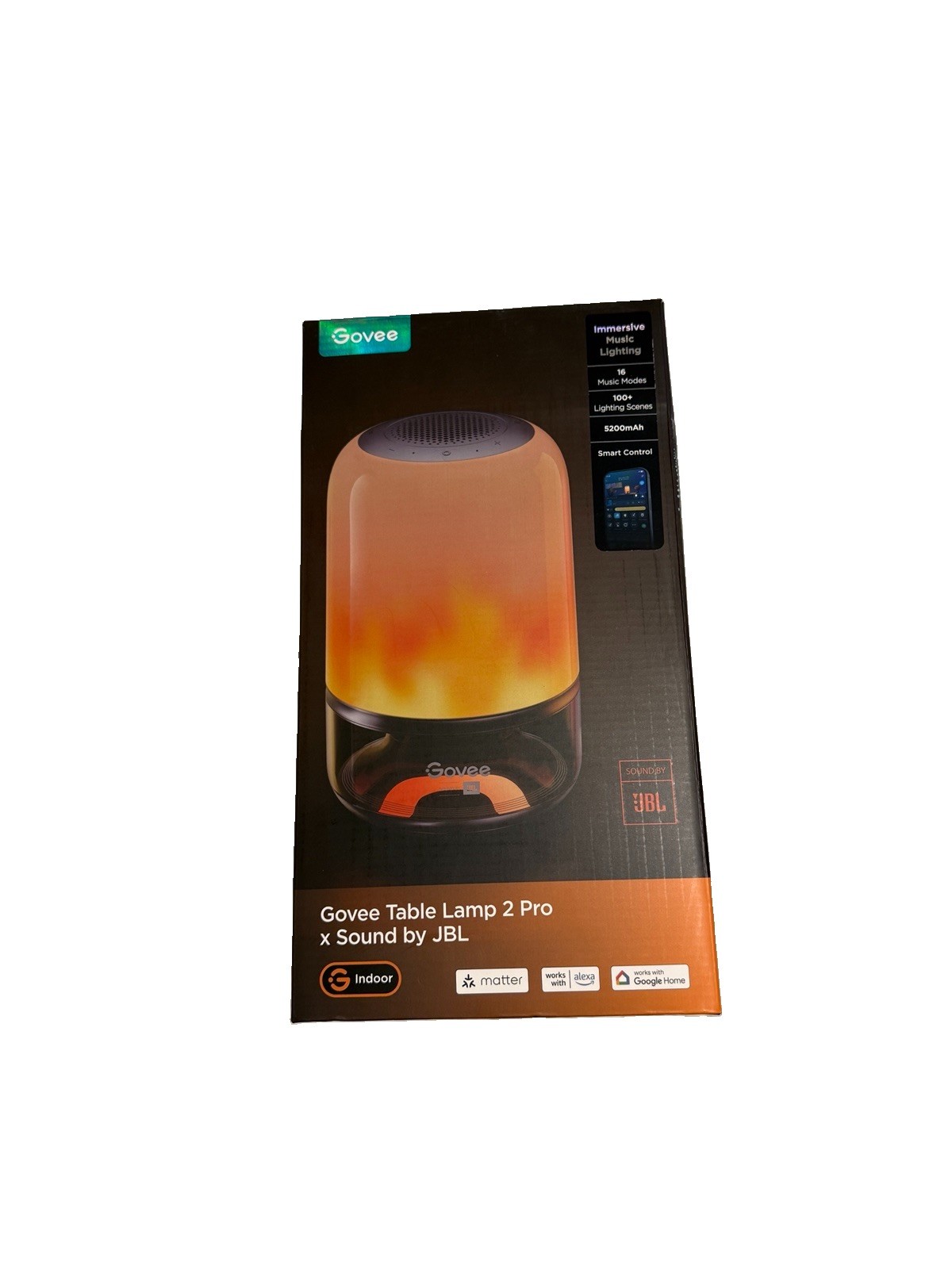 Govee Smart Table Lamp 2 Pro x Sound by JBL Great Gift Idea Brand New Sealed