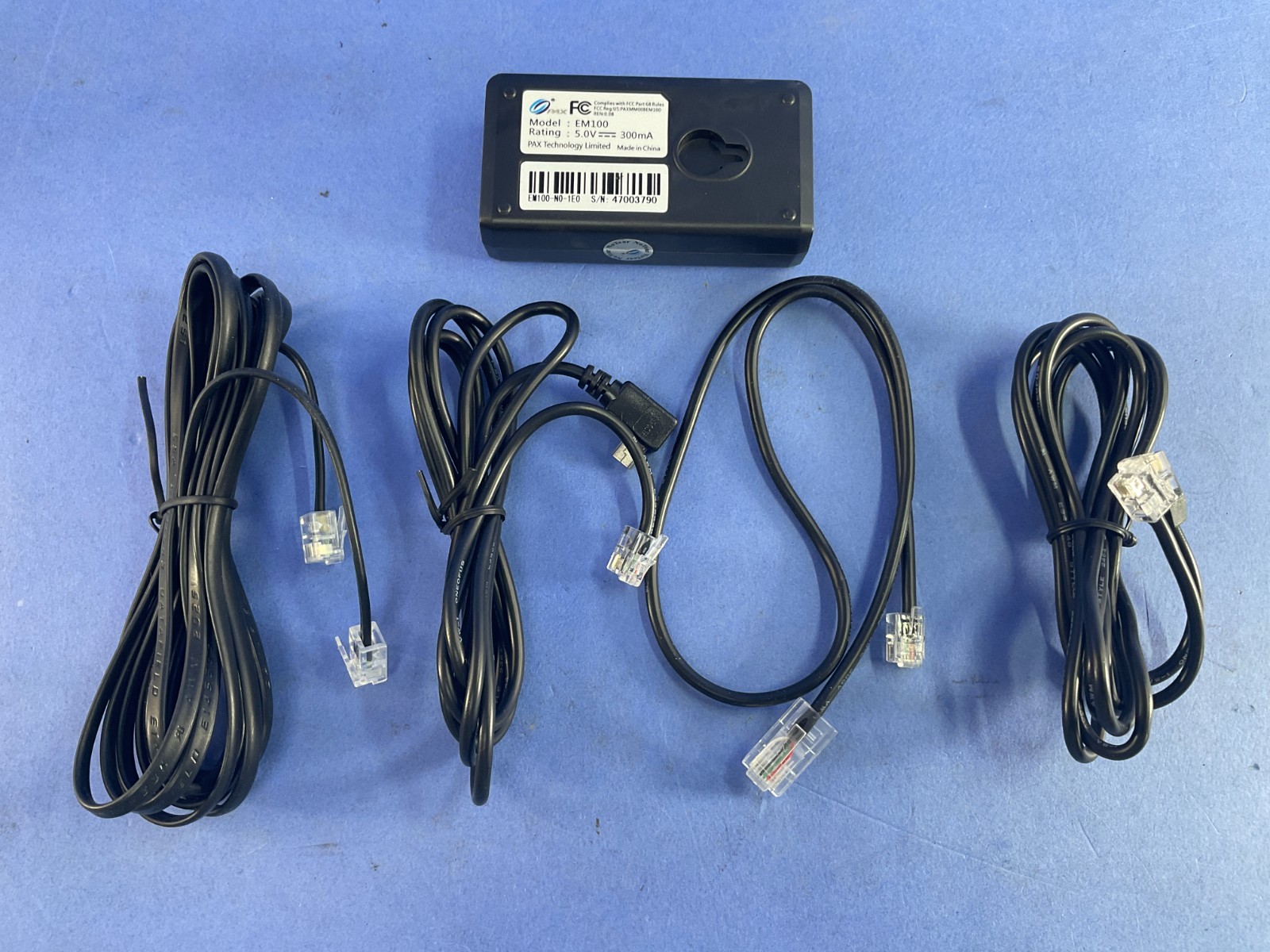 PAX EM100 COMMUNICATION DEVICE External Modem CDMA/WIFI Dial Dongle