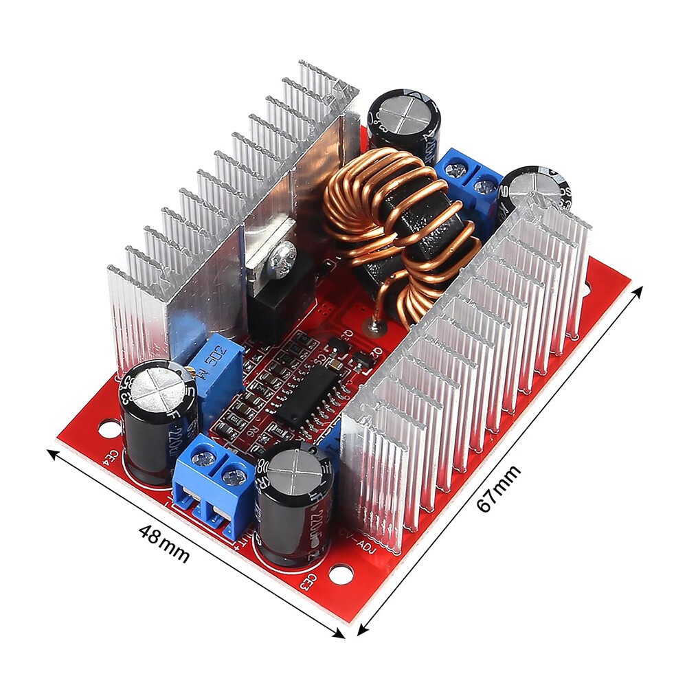 400W DC-DC Step Up Boost Voltage Converter Constant Current Power Supply Module