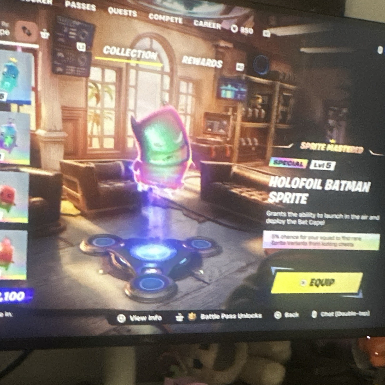 Holofoil Batman Sprite (RAREST SPRITE