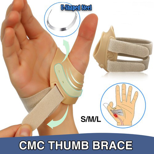 CMC Thumb Support Brace Joint Thumb Arthritis Orthosis Pain Relief Left Right