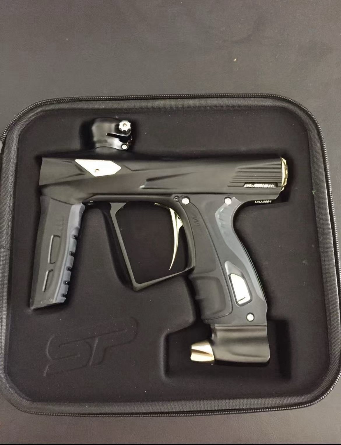 HK Army Shocker RSX Paintball Marker - Black / Gold