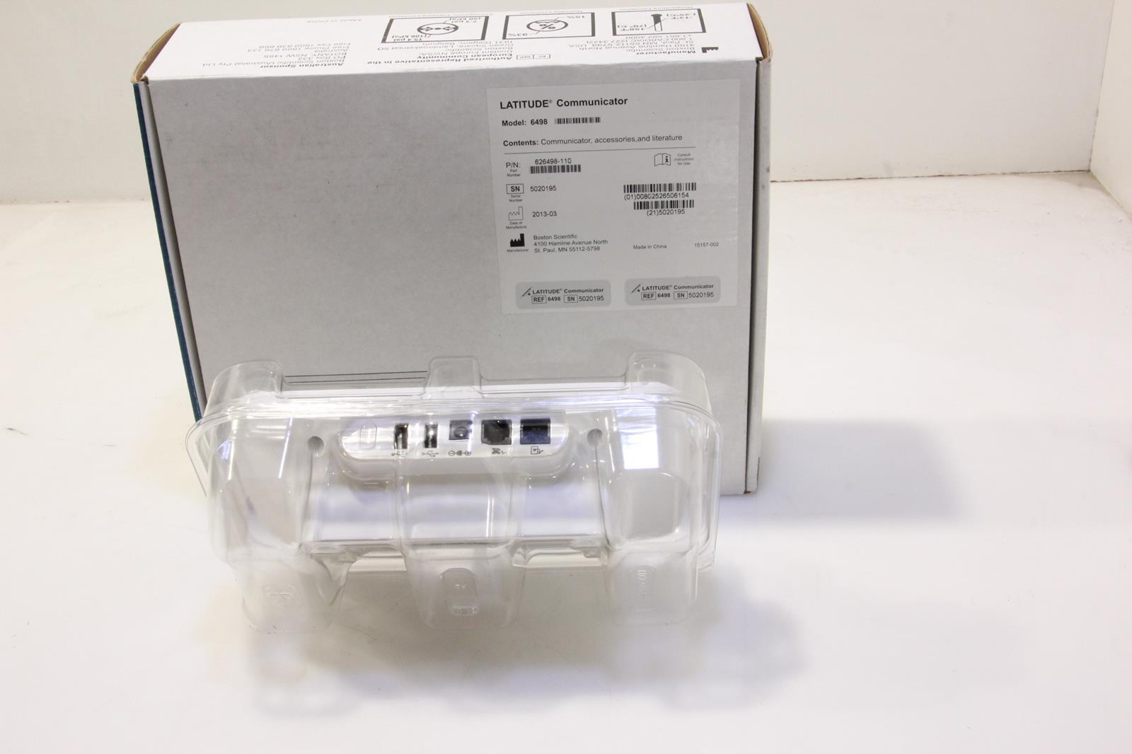 NEW BOSTON SCIENTIFIC 6498 Latitude Communicator-WirelessMonitorSystem.SKU219326
