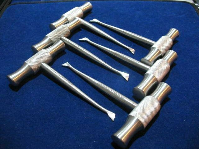 6 PC CROSS BAR DENTAL WINTER LEFT RIGHT CRYER ELEVATOR MEDIUM+LARGE+X LARGE SET
