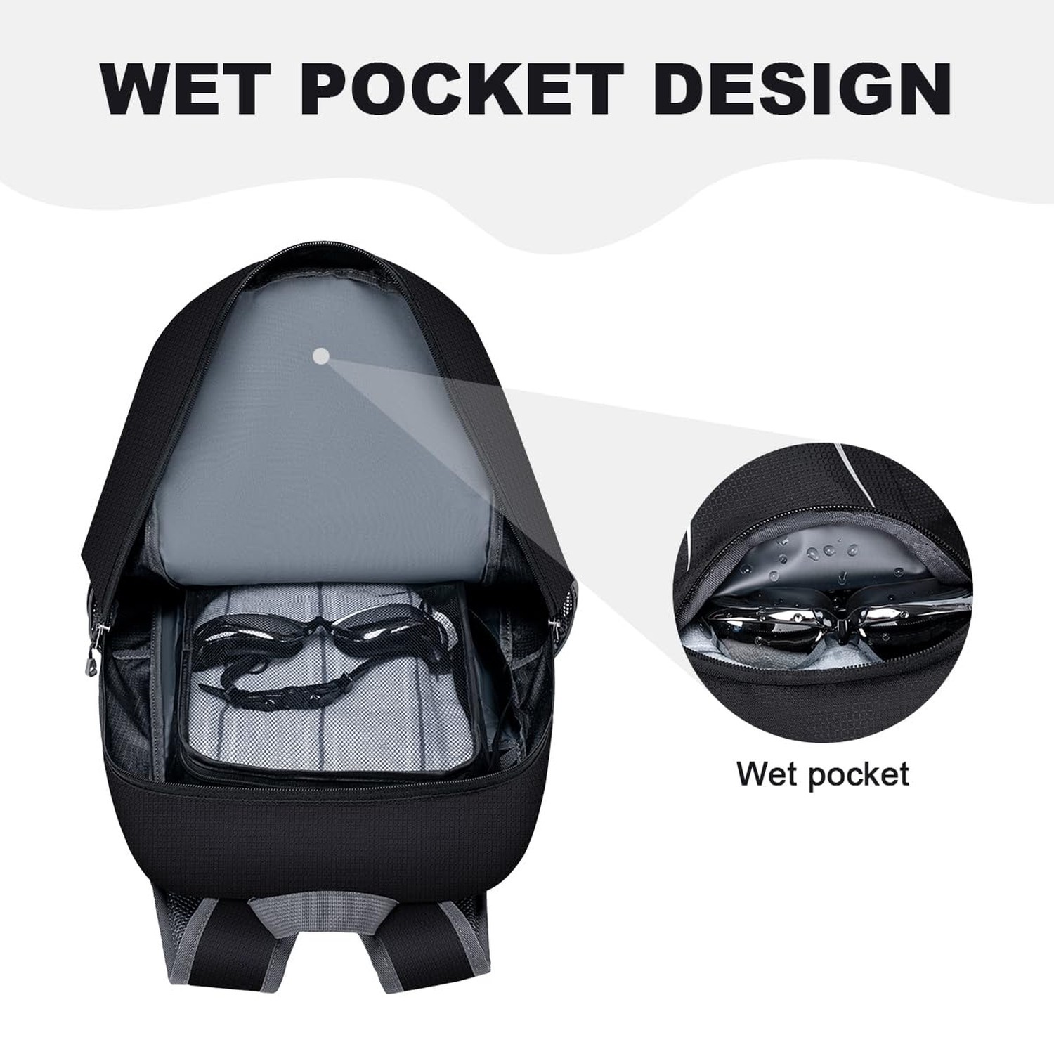 MIYCOO Backpack - Ultra Lightweight Packable Backpack for Travel Camping, Hik...