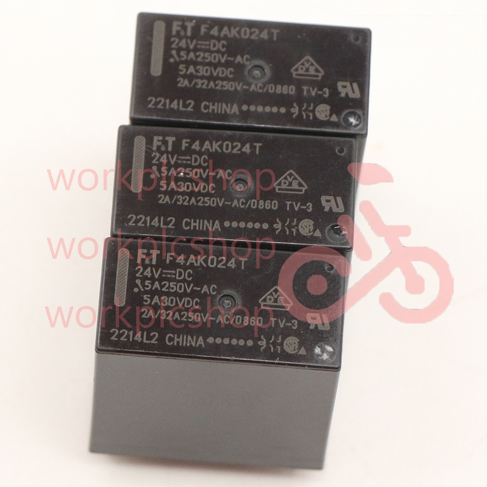 3PCS NEW F4AK024T Fujitsu Relay 24VDC 5A/250VAC  #US