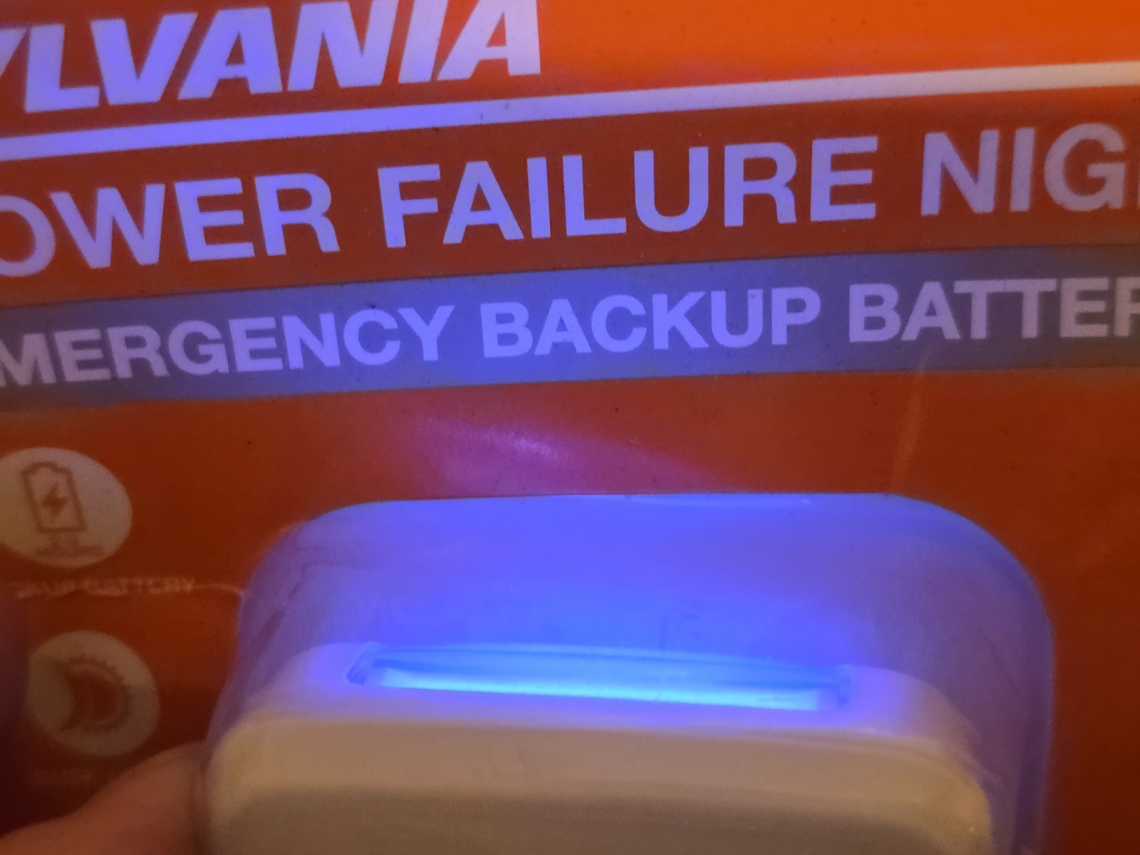 Power Failure LED Night Lights Emergency Backup Motion Activated 3 pack New