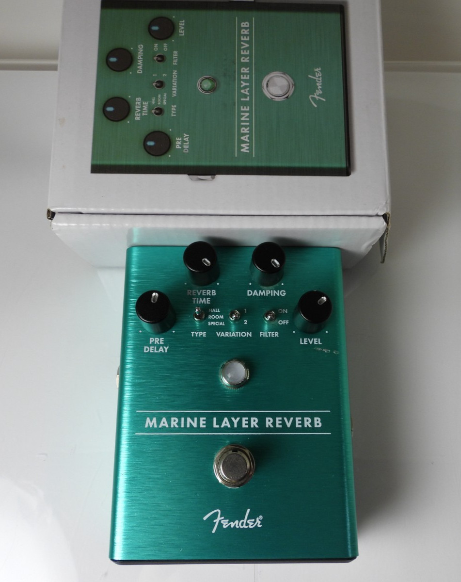 Fender Marine Layer Reverb Effects Pedal Free USA Shipping