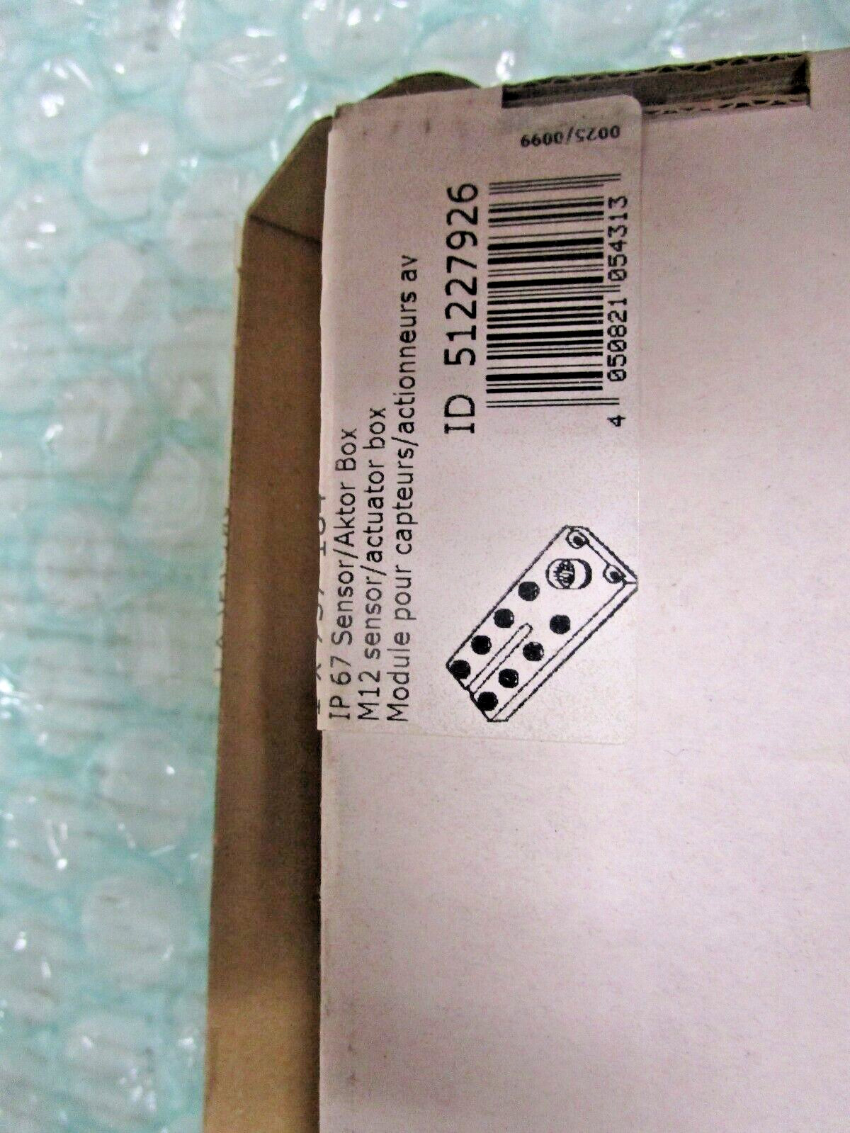 WAGO 757-184 / 757184 M12 Sensor/Actuator Box (NEW)