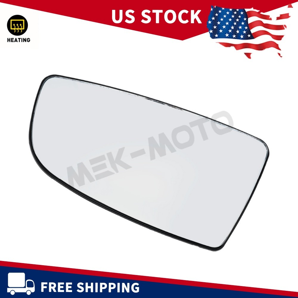 Mirror Glass Lower Left Driver Side for Ford Transit Van 150 250 350 HD Heated