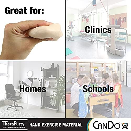 Cando Theraputty Plus 2 Oz Black Professional Hand Exercise Material
