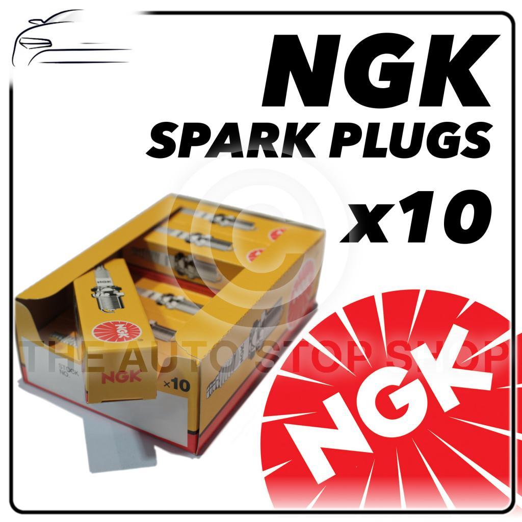 10x NGK SPARK PLUGS Part Number B8HS Stock No. 5510 New Genuine NGK SPARKPLUGS