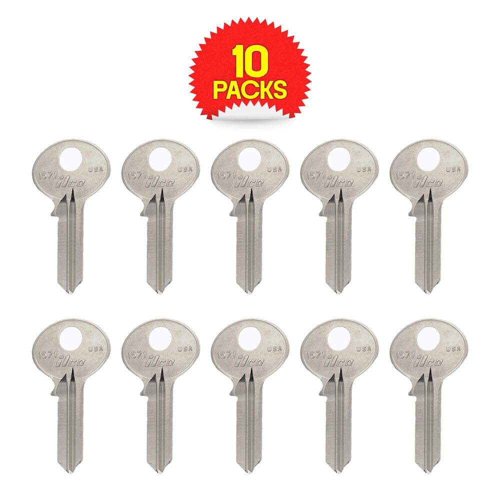 1571 Key Blank – Nickel