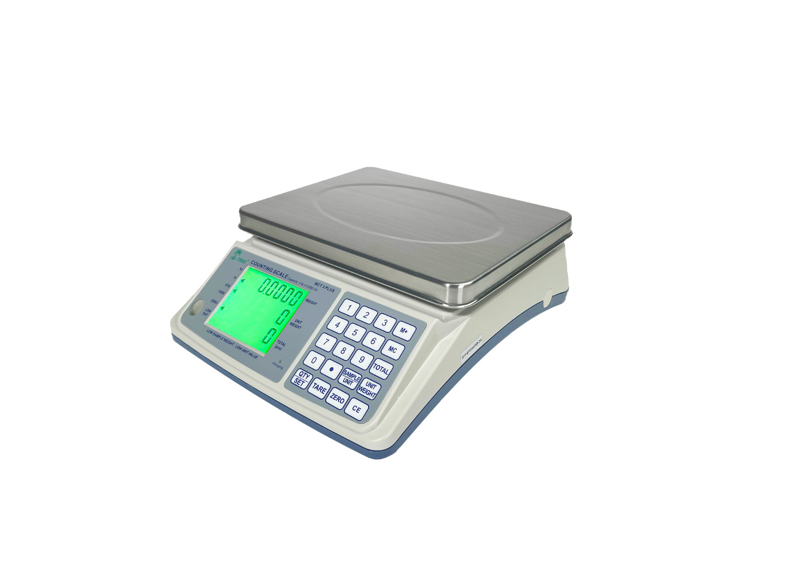 Tree MCT Plus 33 Counting Scale for Warehouse, Fast Stabilization 33lb x 0.001lb